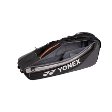 Yonex Racketbag Club Racket (Schlägertasche, 2 Hauptfächer) 2025 schwarz 6er